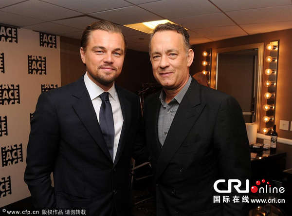 汤姆<em>汉克斯</em>出席64届剪辑师工会颁奖 与小李欢