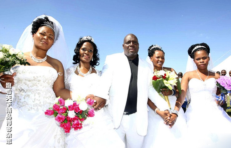 盘点全球非比寻常的一夫多妻家庭(高清组图)--