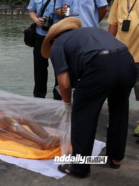 东莞三溺亡少年尸体被捞