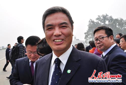 武直-10副总设计师吴承发。 人民网张洁娴摄