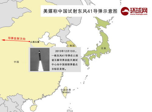 美媒:中国东风41洲际导弹携10枚子弹头难以拦截