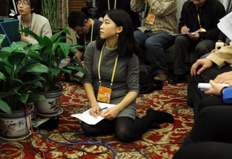 十八大记者百态