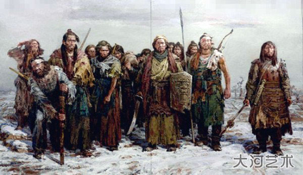 著名油画家左国顺从艺五十周年作品回顾展开幕