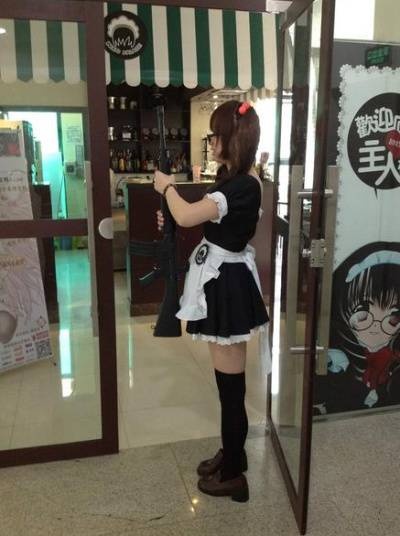 <em>女仆</em>机器人好带感 广州必去的8家特色主题餐厅