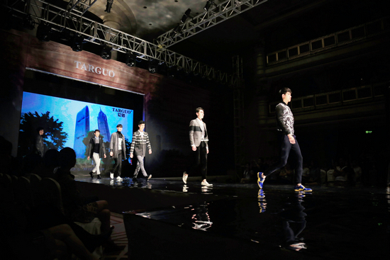 潮起东方助阵它钴TARGUO男装秋冬新品发布