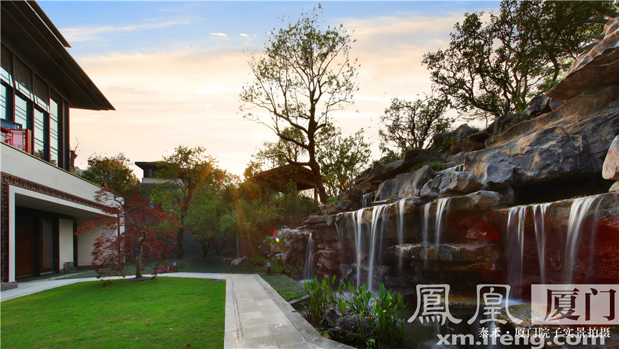 中式别墅庭院_中式独栋农村图片别墅盖省钱别墅图片