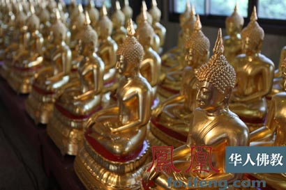 泰国曼谷老虎寺佛像(图片来源:凤凰网华人佛教摄影:丹珍旺姆)