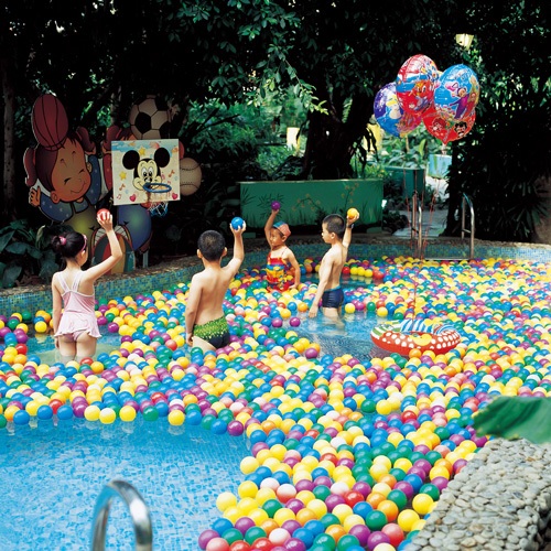 龙熙温泉酒店玩转水世界暑期活动开锣