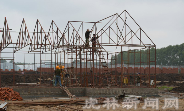 东诚镇农业科技生态园建设快速有序进行中