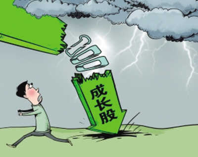 创业板指数终结5周连涨 高成长股泡沫恐破裂