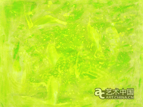 绿色狂想曲   2012   布面油画   60×75.5   李莹