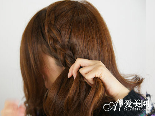 韩式编发教程图解 演绎暖冬文艺范|编发|发型