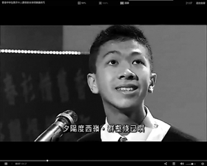 朗诵圈出了个“表情帝”