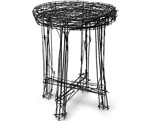韩国设计师用家具绘制相机钢丝看似平面涂鸦ps素描打造图片