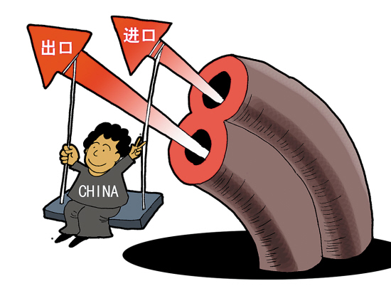 中国货物贸易当全球老大 年度进出口总值破4万
