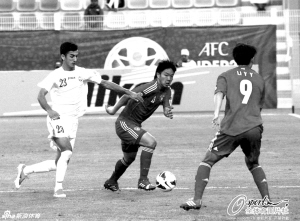 U22中国足球队出师不利亚洲杯遭遇黑色三分