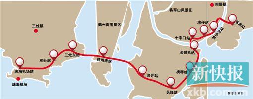 拱北坐城轨 半小时就到珠海机场|湾仔|动工