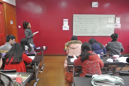 英语专业学生做IPA国际对外汉语教师提升口语