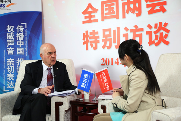 以色列驻华大使:中国梦展现了中国的国际视野