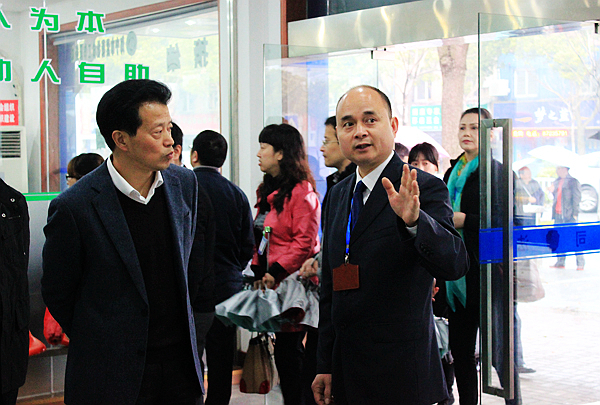 嘉兴市委领导视察紫薇社会工作服务站|社工|社会工作