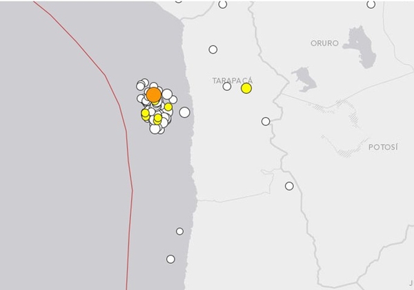 智利过去一个月内已发生近100次地震 数次超6