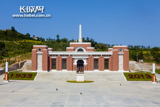 陕甘边革命根据地照金纪念馆。长城网记者李敏 摄