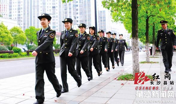 长沙县首支<em>女子城管队</em>正式上岗 温柔执法娘子