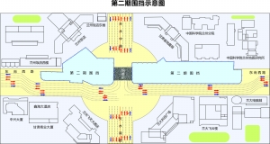 兰州轨道一号线一期工程:盘旋路站交通导改