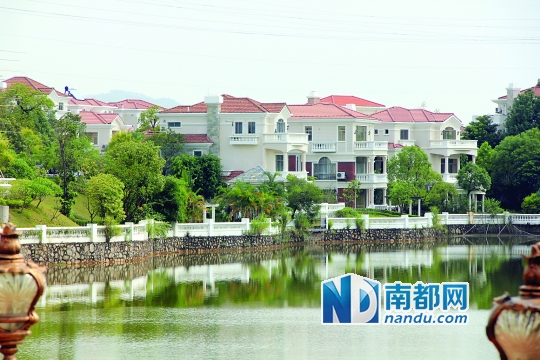 台山碧桂园围绕湖山生态资源造城。 资料图片