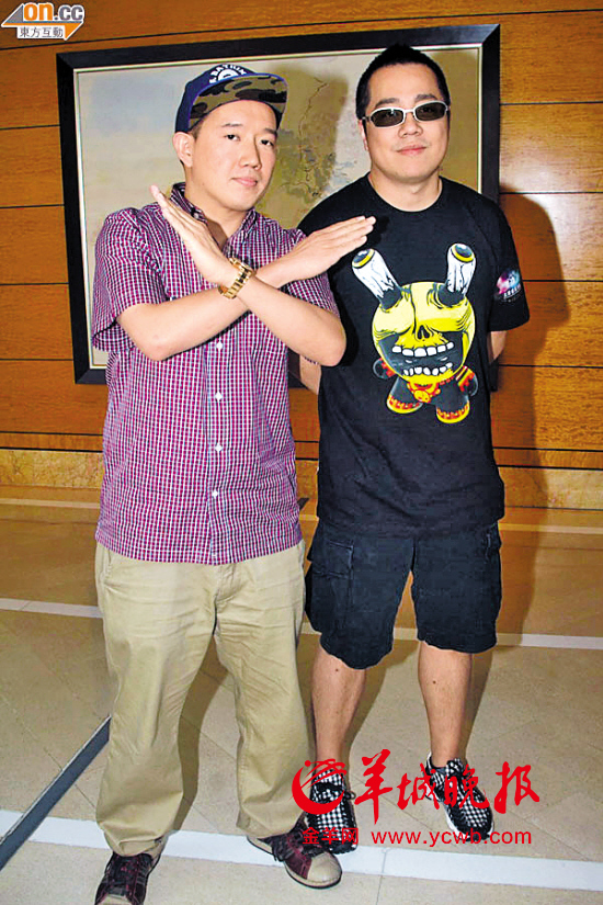 彭浩翔（右）和杜汶泽