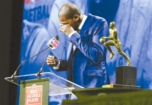 没悬念 MVP属于杜兰特|杜兰特|得分王