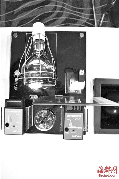 优质膜阻隔后，紫外线指数仅为3