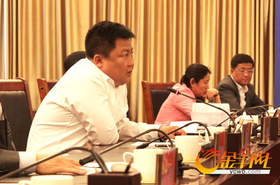 兴安盟旅游局局长孟铁牛发布讲话