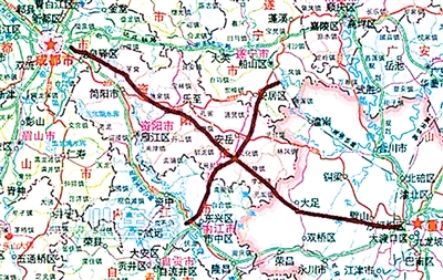 渝蓉高速四川段预计年底通车 西永将成成渝经