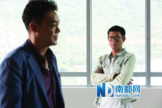 《窃听风云3》是二人的第12次合作。刘青云没有数过，但古天乐有。