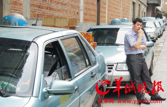 东莞的士司机感叹生意清淡