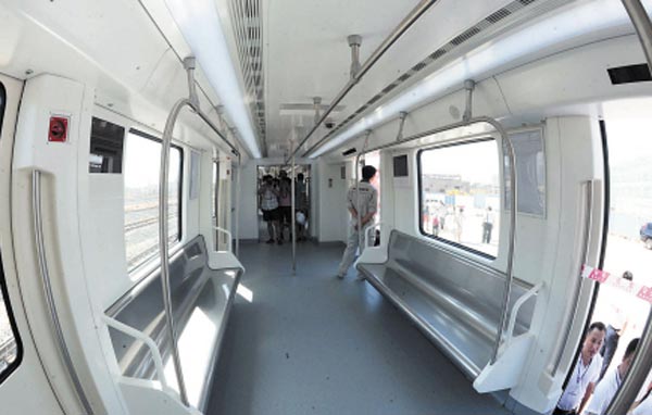 长沙地铁2号线。资料图