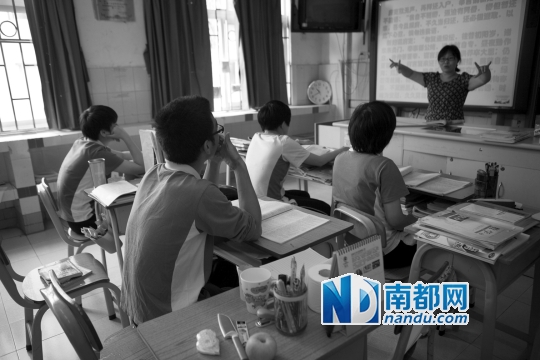 元平学校普高班采用小班教学,一个班只有四五个学生。