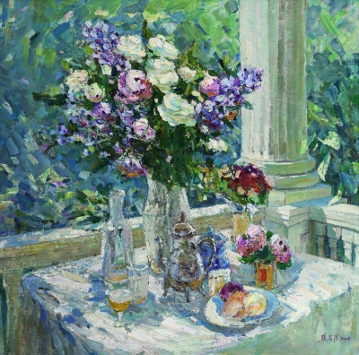 响亮高调激越的色彩语言|油画|油画家