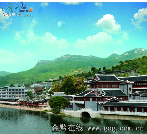 石阡温泉全景