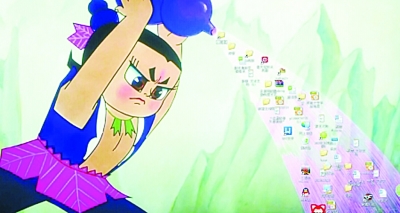 换个葫芦娃壁纸 从此桌面萌萌哒|网友|微博