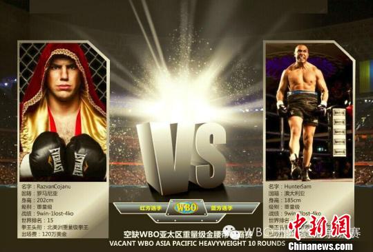 WBO重量级洲际拳王争霸赛7月长沙开赛