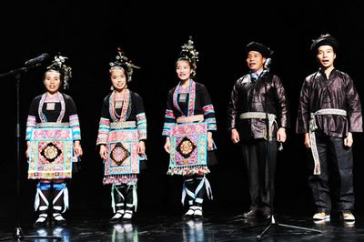 贵州侗族民歌首次亮相纽约(图)