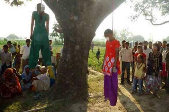 印度姐妹遭奸杀后被明日树上案：政府拟对死者父亲测谎。