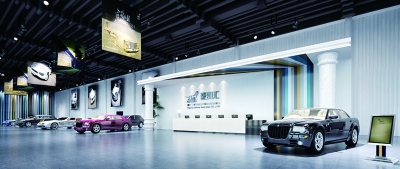 开业时,长大豪赛汇华丽的展厅。资料图片