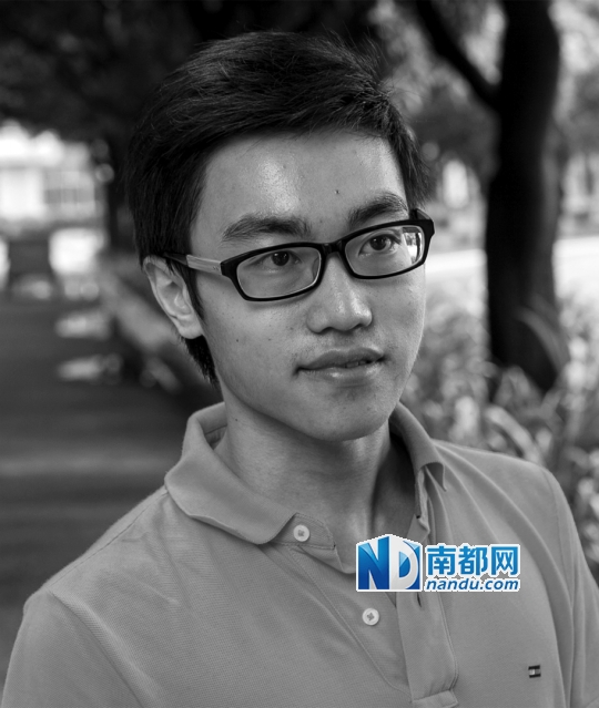 市理科状元谭子健。