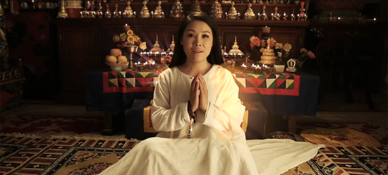 李雨儿<em>梵语</em>《大悲咒》MV将出炉 传递慈悲大爱