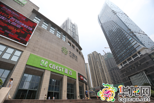 观音桥商圈面积将翻倍,扩大到3平方公里。 首席记者 罗嘉 摄