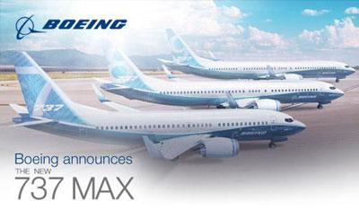 波音737 MAX 8资料图-波音宣布50架订单来自