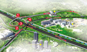 记者昨日从沈阳市建委获悉:谟家堡跨三环桥v记者使用,机动车走行状元普通高中图片